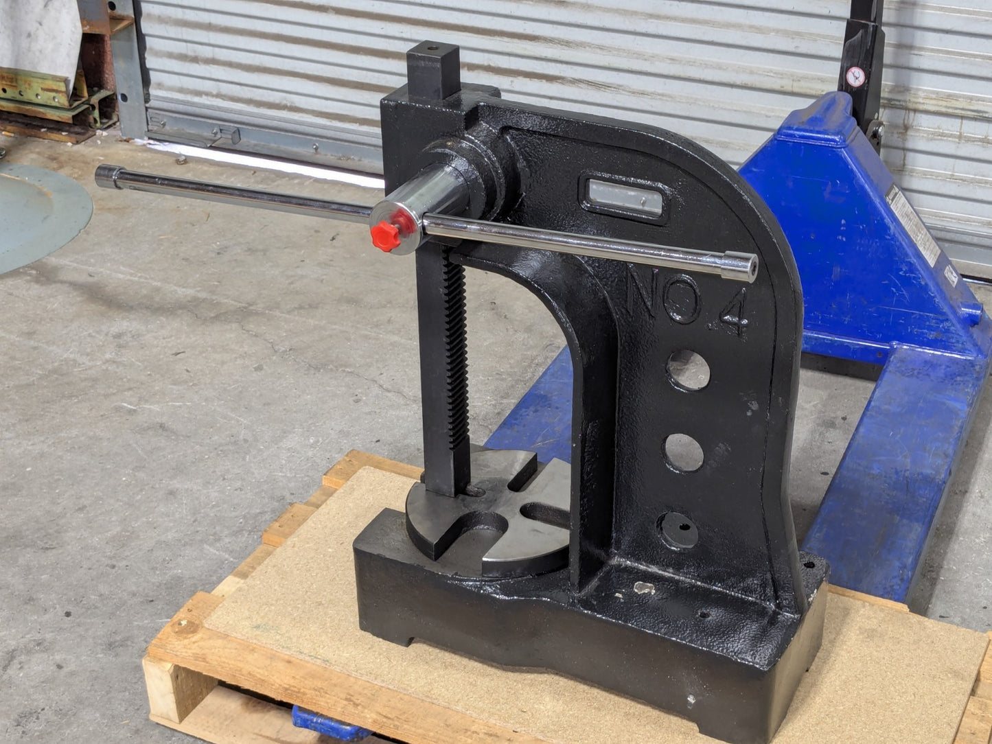 Gibraltar Heavy Duty Manual Arbor Press 4 Ton Pressure 16-3/4" Stroke