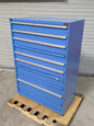 Lista Modular Storage Cabinet 10 Drawer 59 x 40 x 22 Steel Blue  SCRATCH N DENT