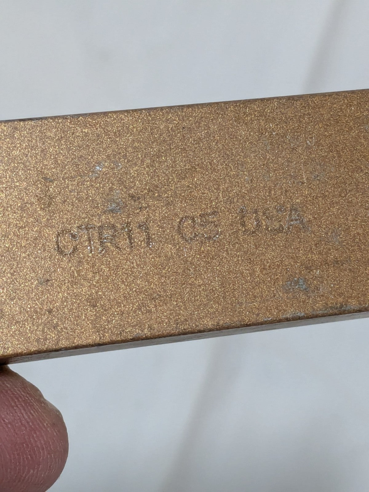 Single Point Tool Bit: CT-111, 1/2" Shank Width, 1" Shank Height CTR11 C5