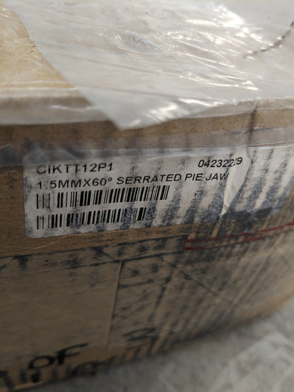 Abbott Soft Lathe Chuck Jaw: Serrated 12 OAW, 4 OAH CIKTT12P1