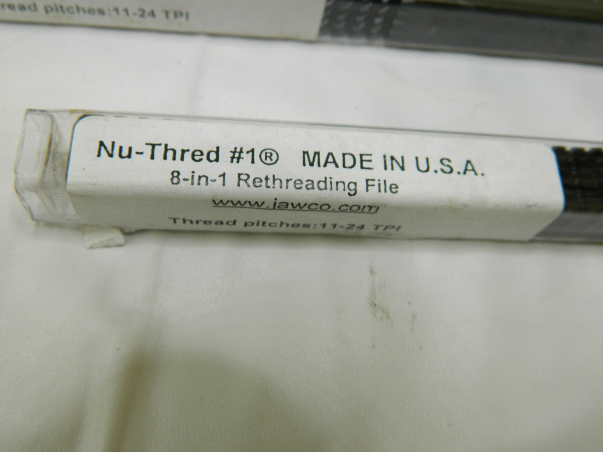 Nu-Thred #1 7/16 x 8-3/8" OAL External Pipe Thread Restoring File Qty 2
