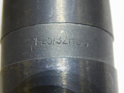 Interstate HSS 5MT Taper Shank Drill Bit 1-25/32 118º Pt 17-1/8 OAL 01551506