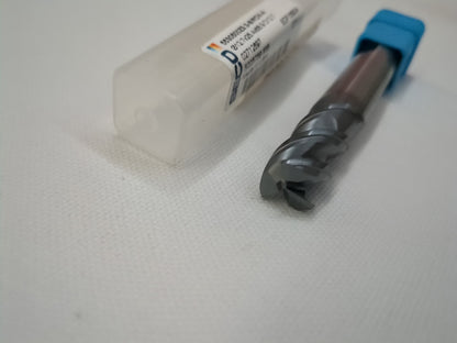 SECO Corner Chamfer End Mill: 1/2" Dia, 1" LOC, 3 Fl 02712697