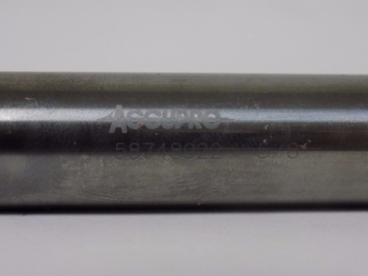 Accupro Spiral End Mill 3-1/2" x 1-1/4" Uncoated Solid Carbide 4FL 587