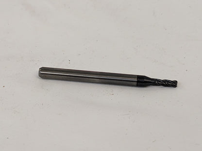 ACCUPRO Corner Radius End Mill: 0.0781 Dia, 0.234 LOC 4 Fl 14796316
