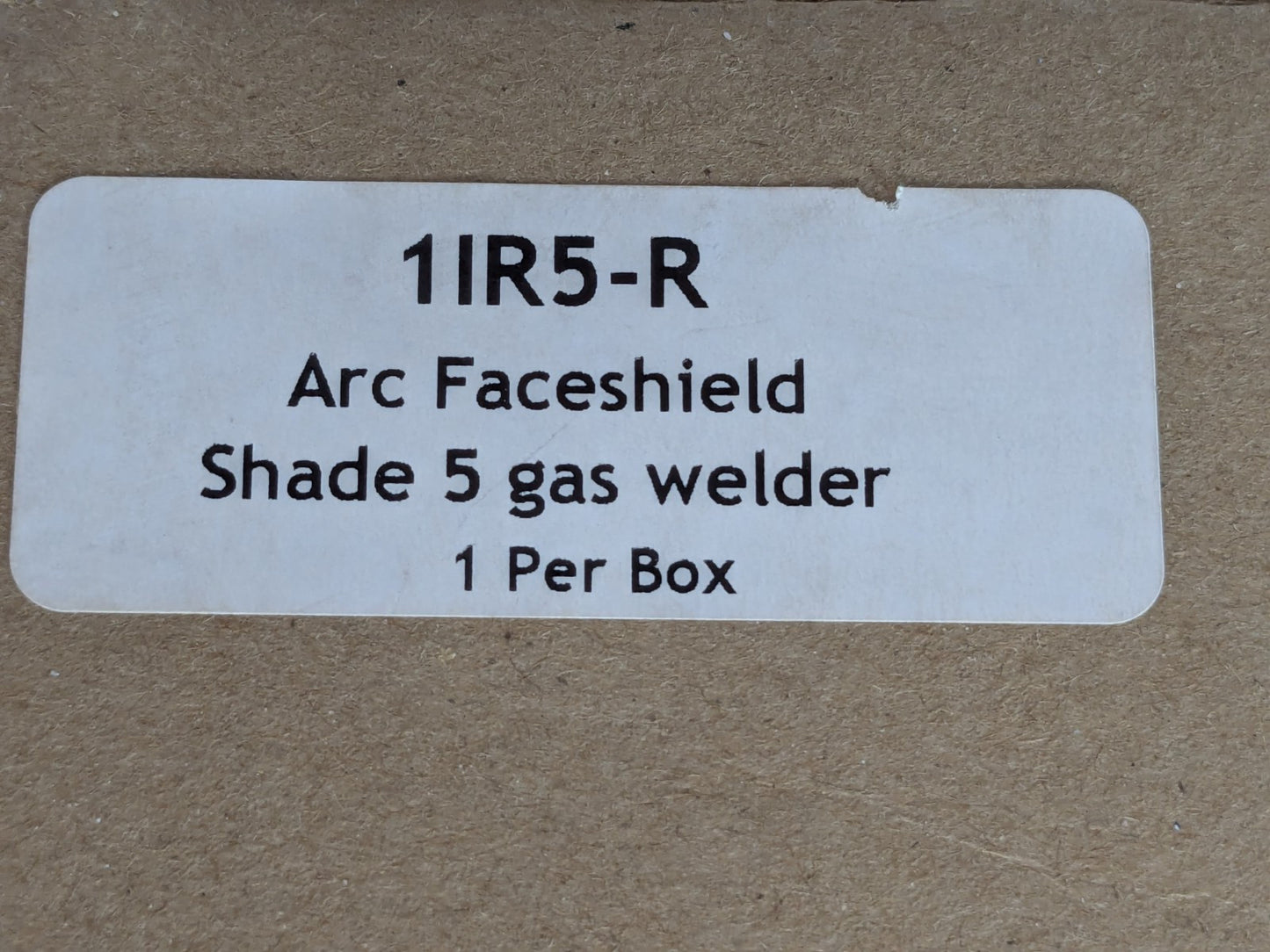 Oberon Ratchet Adjustment Welding Face Shield &amp; Headgear Set FF-1IR5-R