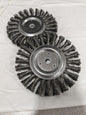 WEILER Wheel Brush: 6" Wheel Dia, 1/2" Face Width Qty 2 08105