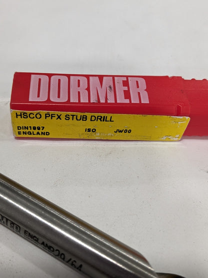 Dormer Screw Machine Length Drill Bit 29/64", 2FL 78099777