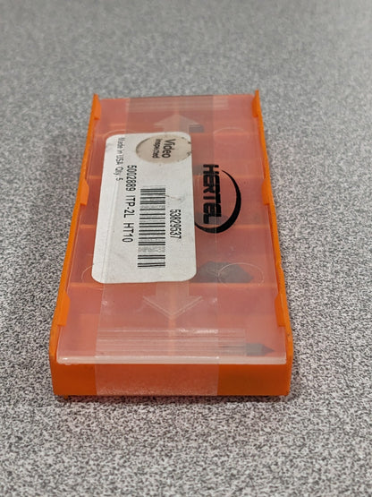 Hertel Threading Insert: ITP2L HT10, Carbide Qty 5 53829537
