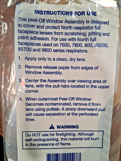 North PAPR/SAR Use With 7600 Series 80836A