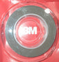 3M PTFE Film Tape Gray 1" x 36YD 6.8 MIL 5481