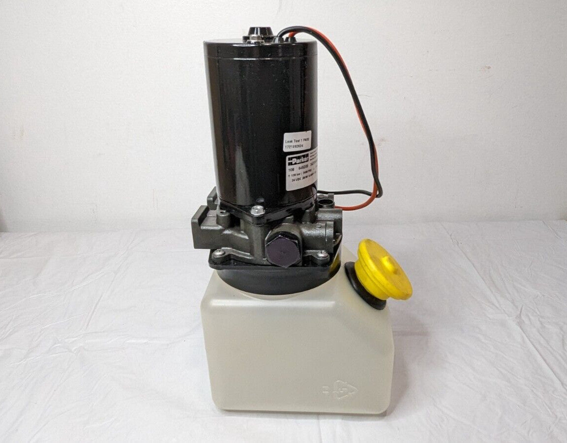Parker Hydraulic Power Unit Series 108 24 VDC 2,000 Max psi 649200 PARTS/REPAIR