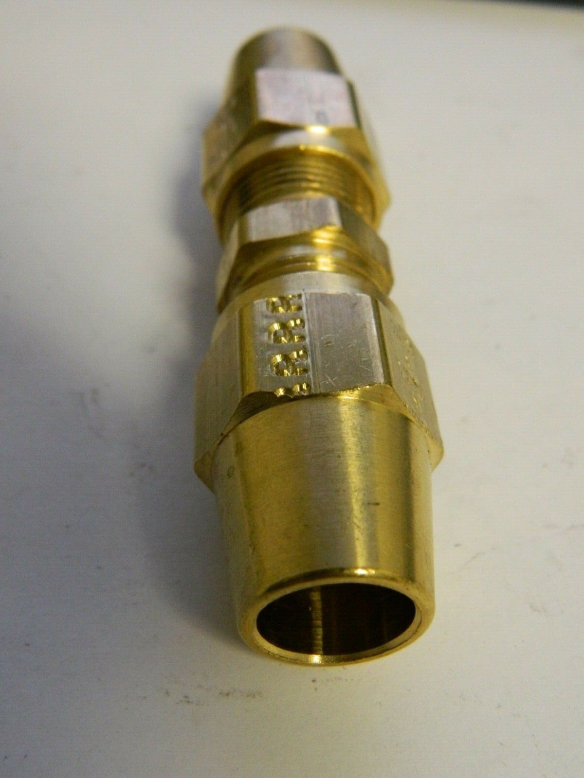 Parker 1/2" Tube OD Brass Compression Tube Union QTY 3 62AB-8