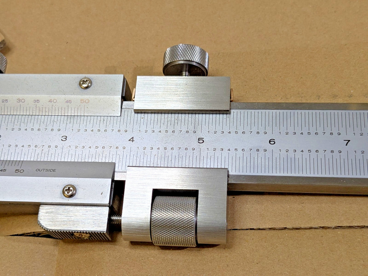 Mitutoyo Vernier Caliper 0 to 30" Range 0.001" Graduation CM3OYL IN 534-119