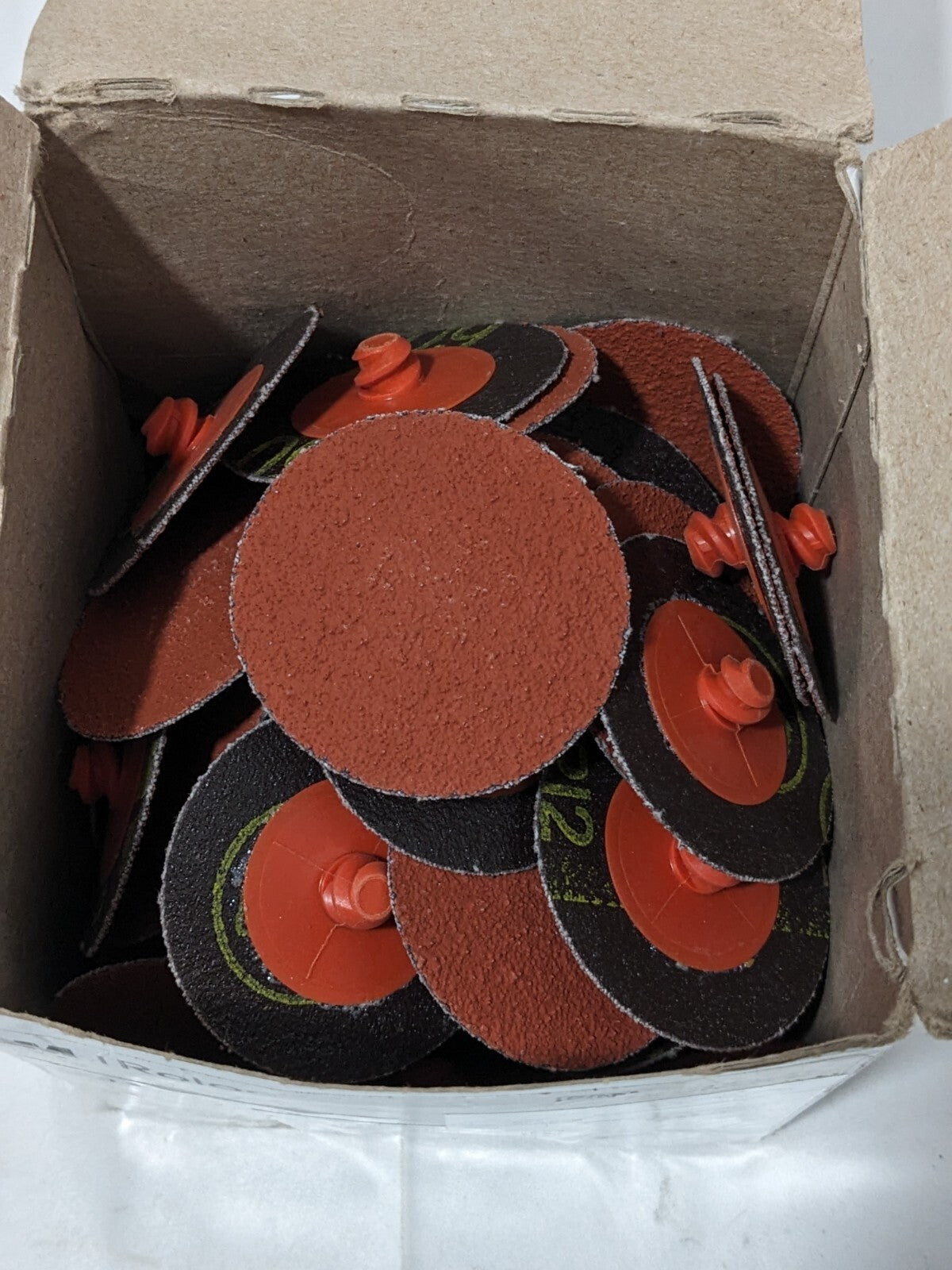 3M Quick-Change Disc: Roloc TR, 2" Dia, 60 Grit Qty 43 7000000550