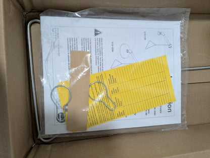 Bradley Horizontal Drench Shower w/Plastic Showerhead 1" NPT S19-120