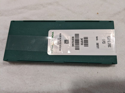 TOOL-FLO Grooving Insert 5pc: FLG3110 GP50, Solid Carbide 563810LN4C