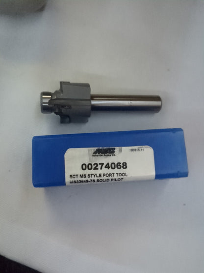 SCIENTIFIC CUTTING TOOLS Porting Tool: 1.105" Spotface Dia MS33649-7S