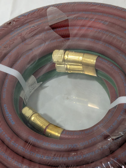 Goodyear Gemini 3/8" Inside, Grade T Welding Hose 20027493