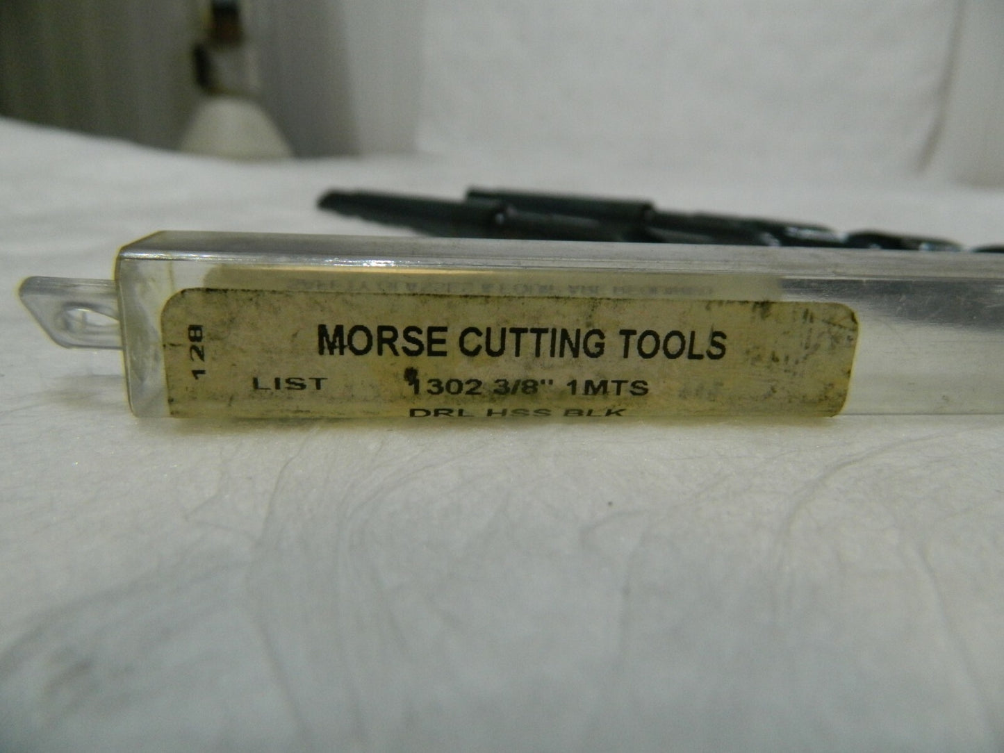 Morse HSS Taper Shank Drill 1 MTS, 118º Point 3/8" Qty 2 10024