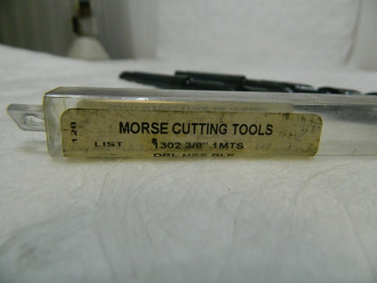 Morse HSS Taper Shank Drill 1 MTS, 118º Point 3/8" Qty 2 10024