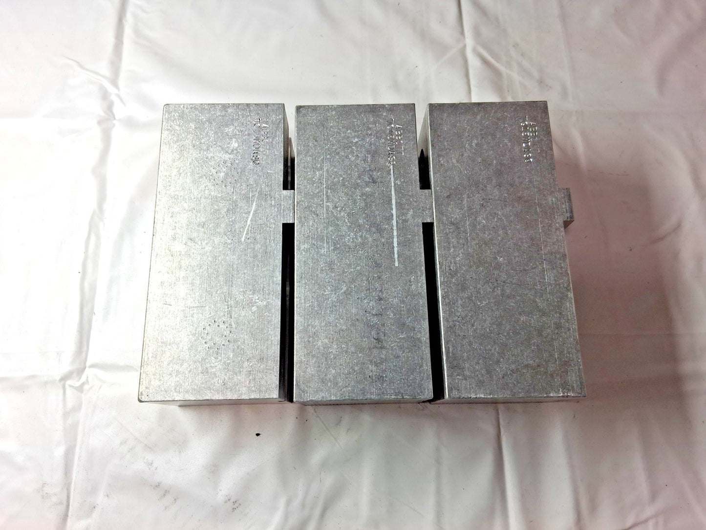 Abbott Workholding Products Soft Lathe Chuck Jaw Tongue&Groove 3PC set 04226684