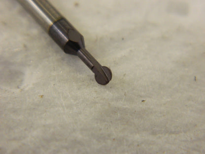 ACCUPRO Ball End Mill: 0.0938 Dia 2 Fl Carbide 38855912