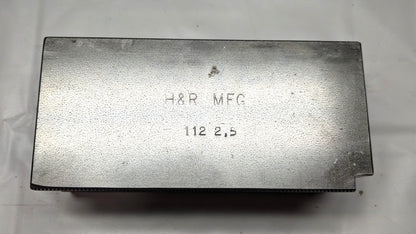 H & R MANUFACTURING Lathe Chuck Soft Jaws  5-1/4" OAL  Serrated Steel  HR112-2.5
