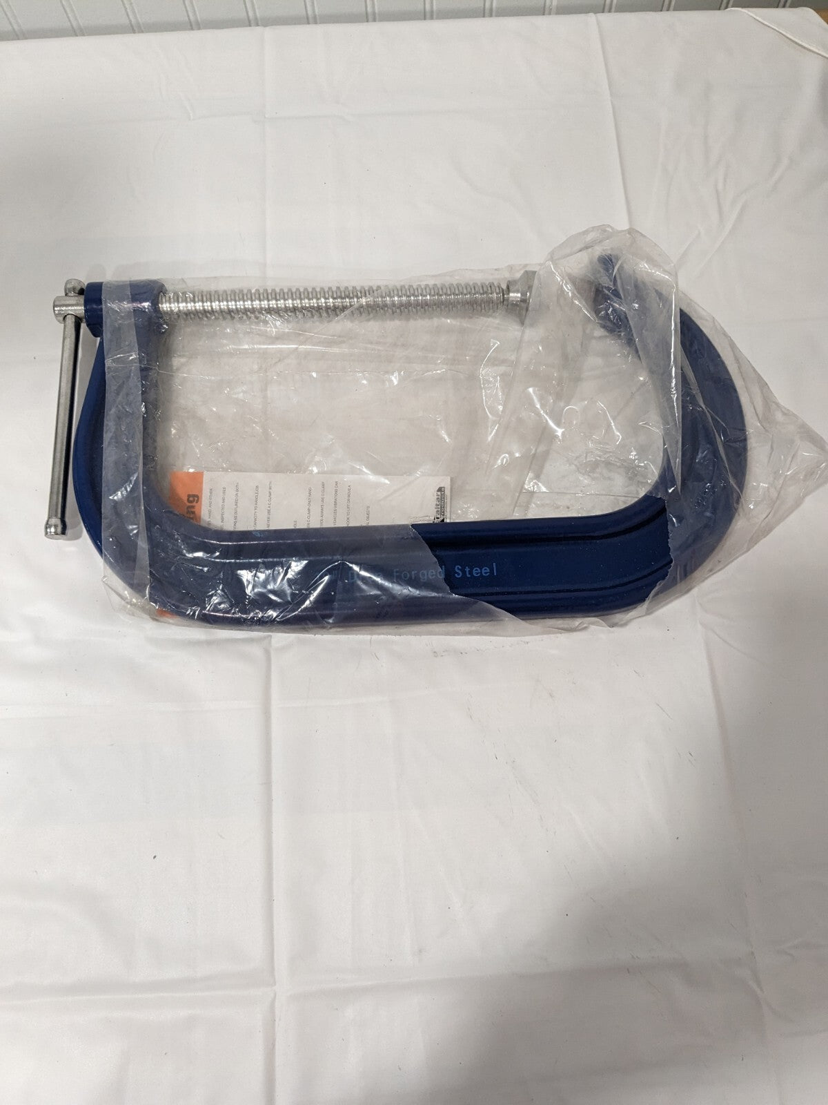 GIBRALTAR C-Clamp: 10" Max Opening, 6" Throat Depth CCM00399-1