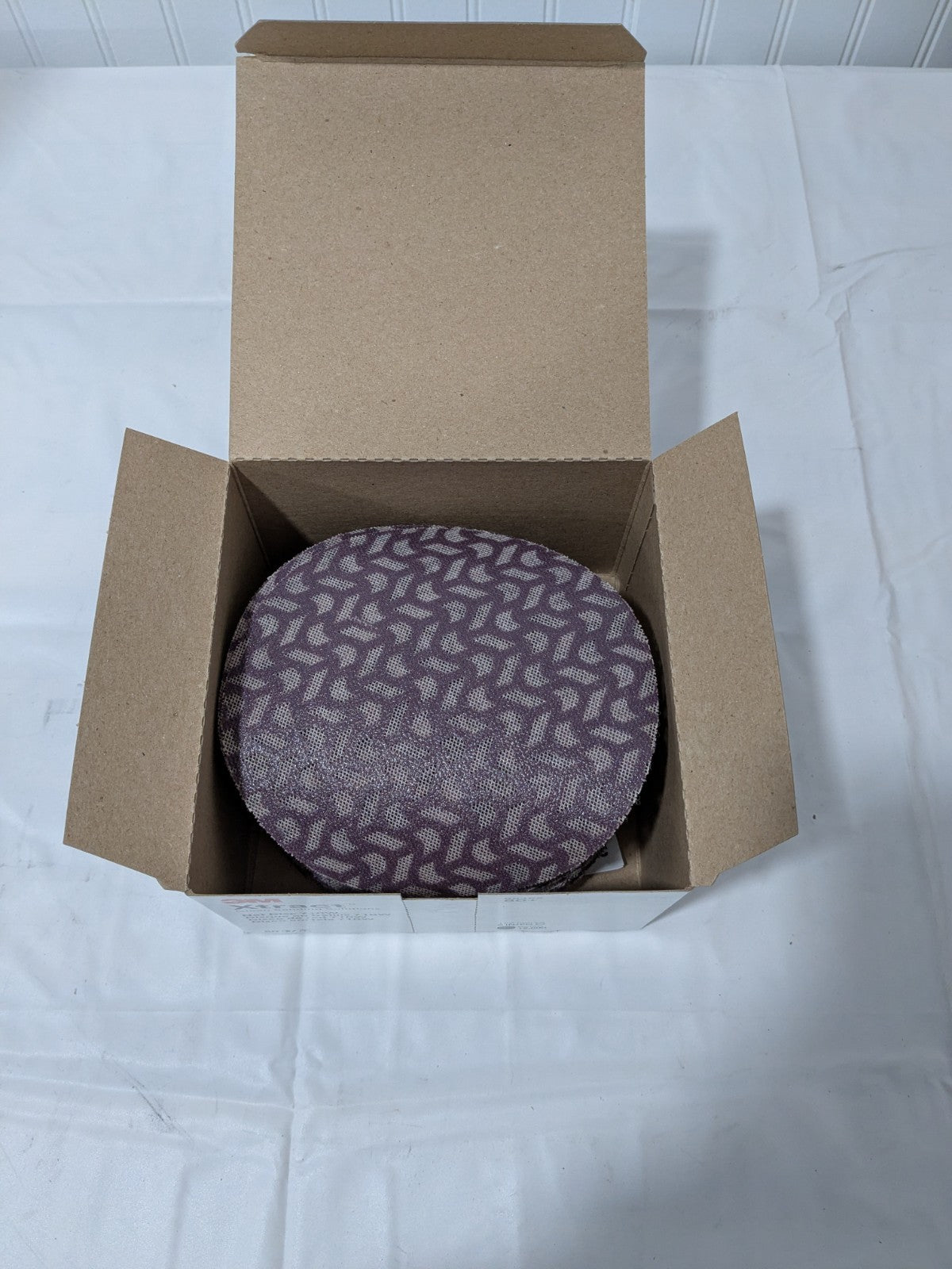3M Hook & Loop Disc: 6" Dia, 80 Grit, Coated, Ceramic Box of 50 7100249502