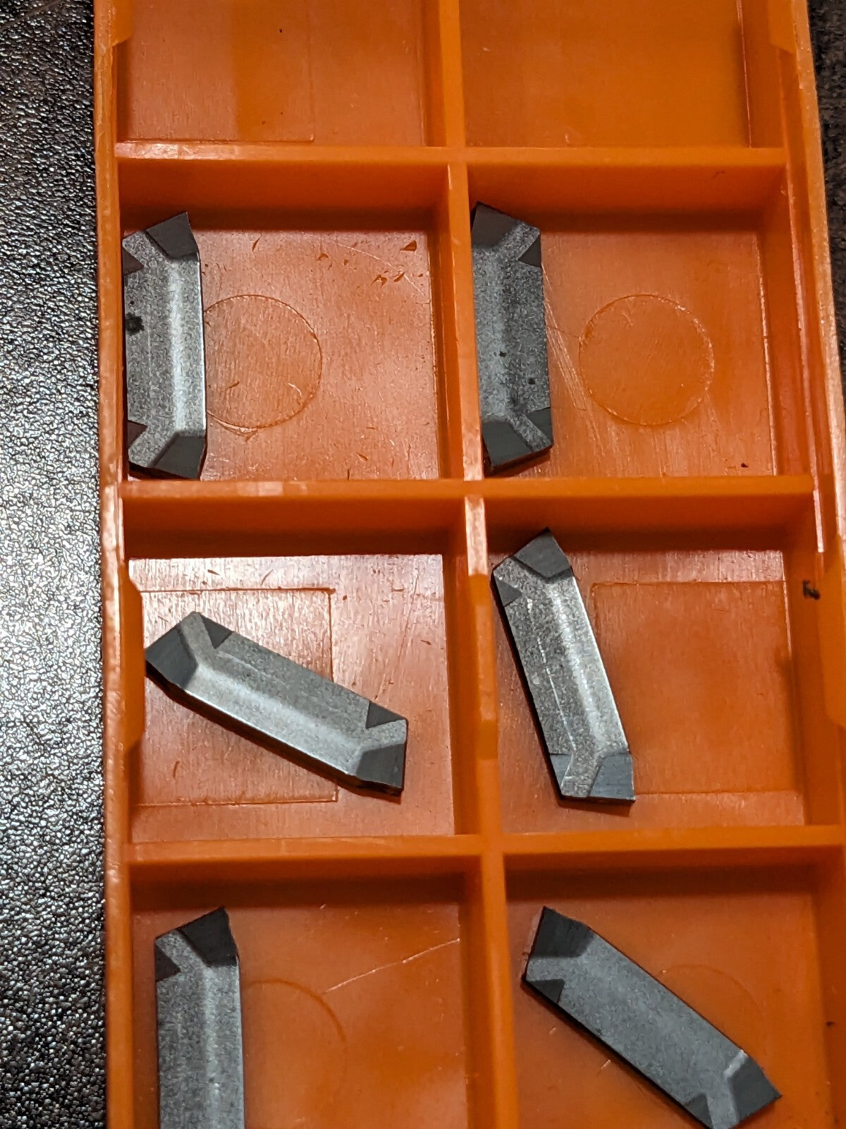 HERTEL 8pk 161E2.N0.20MF HT420C Carbide Cutoff Insert 354534