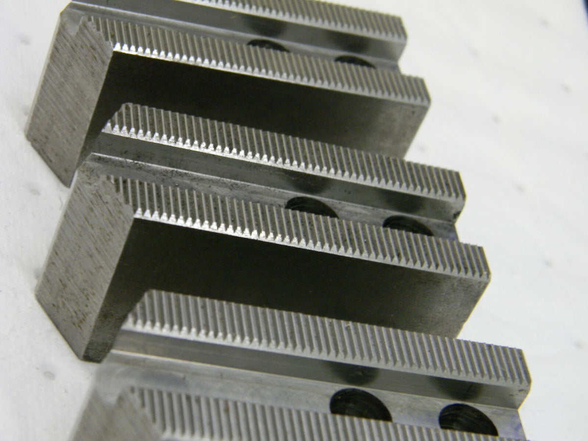 ABBOTT 6 & Up Chuck Capacity Square Soft Lathe Chuck Jaw QTY 3 KTT6S