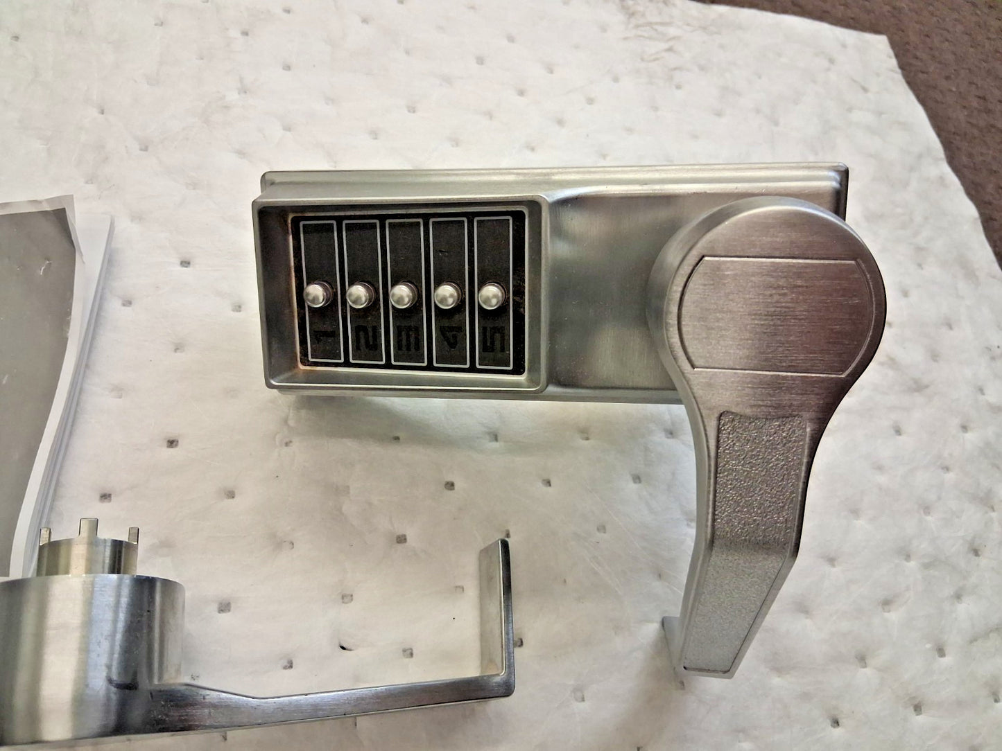 Simplex Mechanical Push Button Lockset LR-1011-26D-41