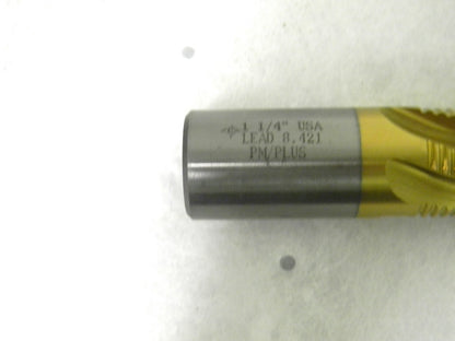 Cleveland Twist Drill Cobalt Center Cutting End Mill 1-1/4 Dia 4.5 OAL 32344