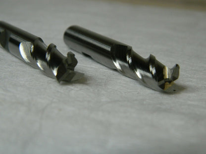 Interstate Cobalt Roughing Square End Mill 3/8" Dia 3/4" LOC 3 FL Qty 2 01898246