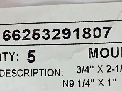 Tru-Maxx Mounted Point QTY10 2-1/2" Thick 1/4" Shank Dia A1 60 Grit 66253291807