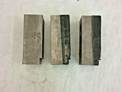 H&R Manufacturing Soft Lathe Serrated Chuck Jaw Set 3 Jaws HR-155-2.5