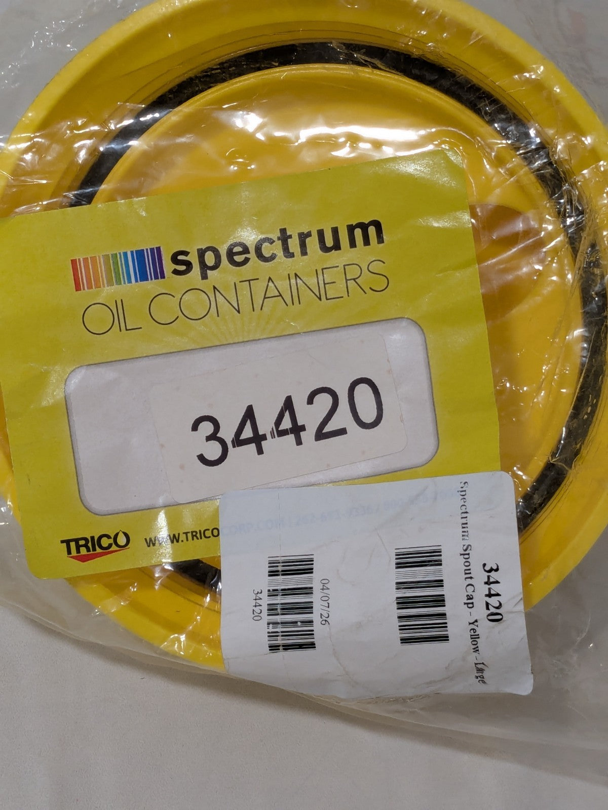 Trico 4 Gal Capacity Polyethylene Oil Storage System 34420