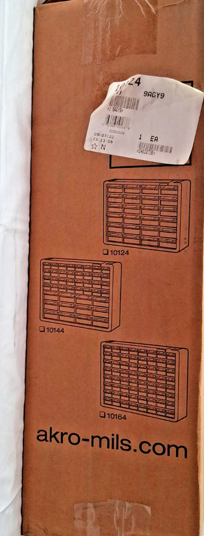 Akro-Mils 24 Drawer Small Parts Cabinets 6-3/8" Deep x 20"W x 15-13/16"H 10124
