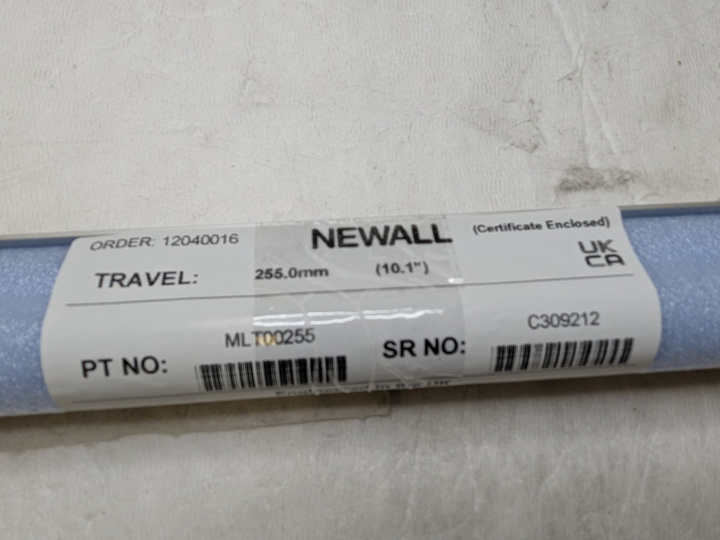 Newall 10" Microsyn Series Encoder Linear Scale w/ Reader Head & Bracket Kit