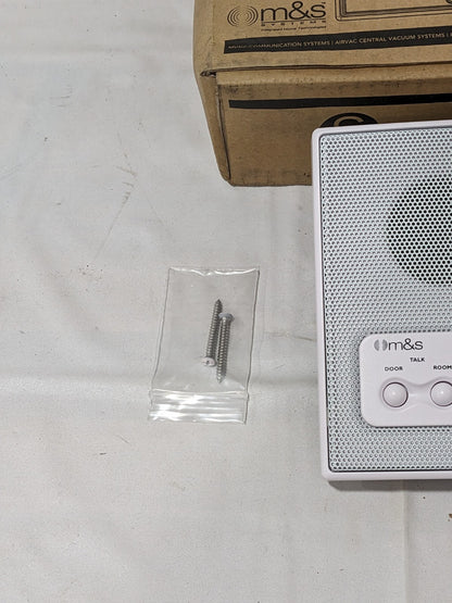M&S Systems 5" 3-Wire Radio Remote Scan Station - White DMC3RS