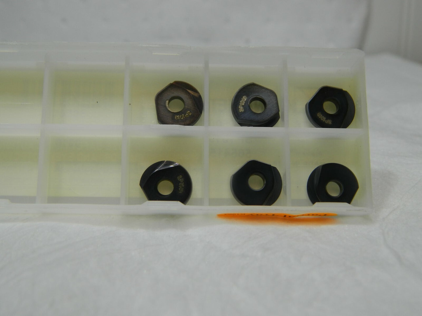 Kennametal Stellram Carbide Milling Inserts RG.500S 031491 SP1019 Qty 6 5654153
