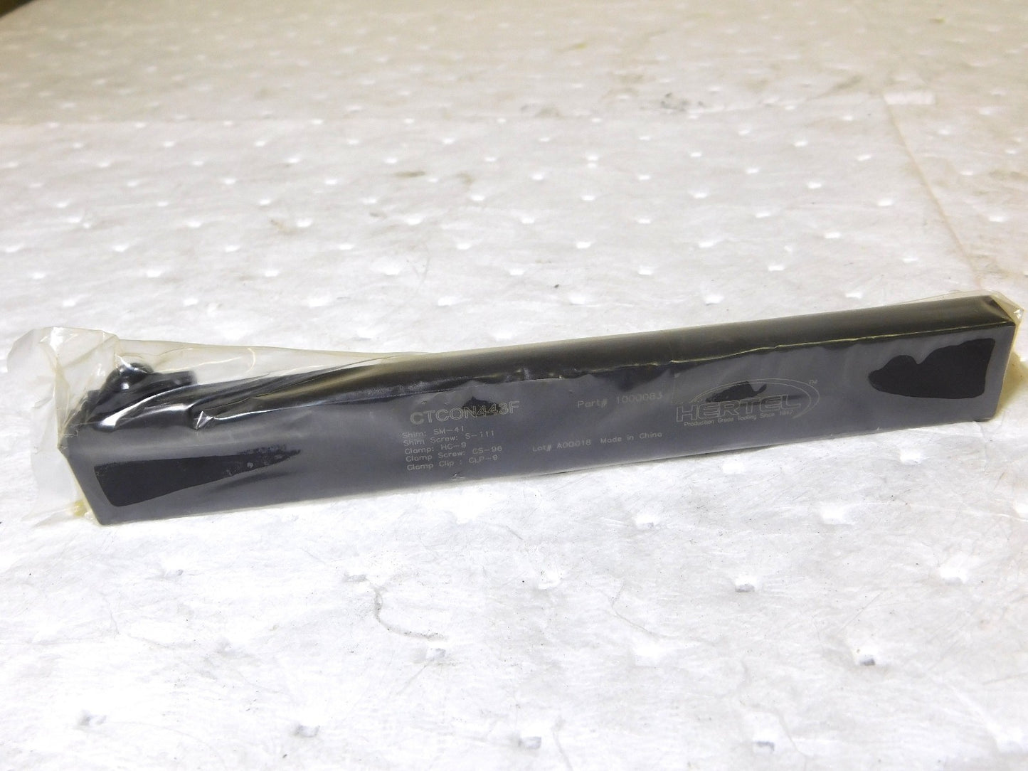 Hertel Indexible External Turning Toolholder 1 x 1/2 Shank Dia 8 OAL 1000083