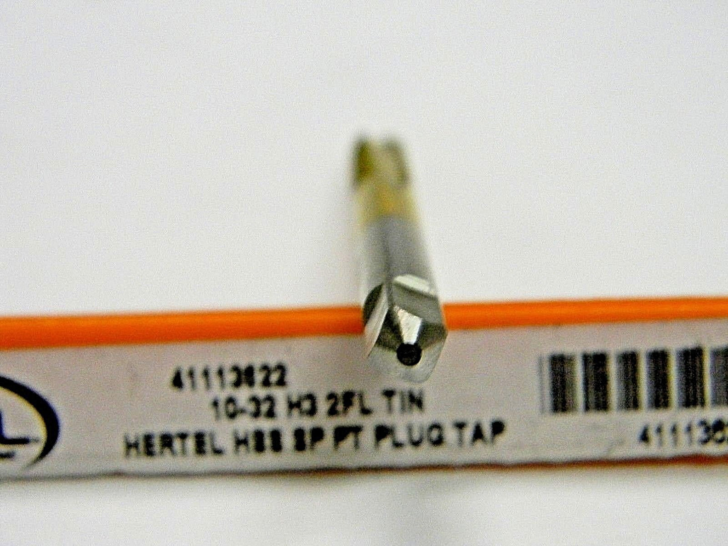 Hertel High Speed Steel Spiral Point Tap 2FL Tin Finish Pack of 10  41113622
