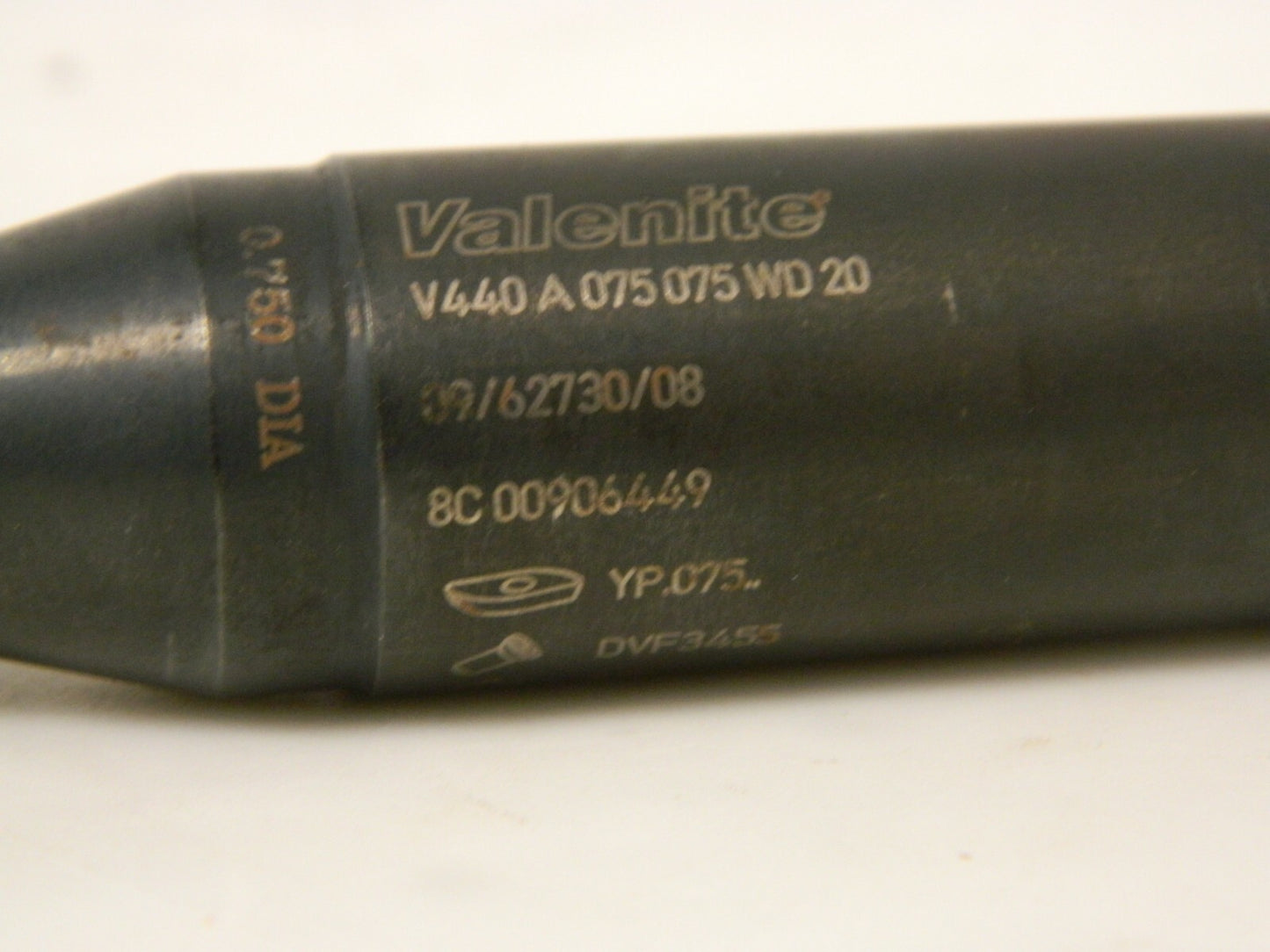 Valenite Indexible Ball Nose End Mill 3/4 Dia 1 Shank Dia 4.5 OAL 62532