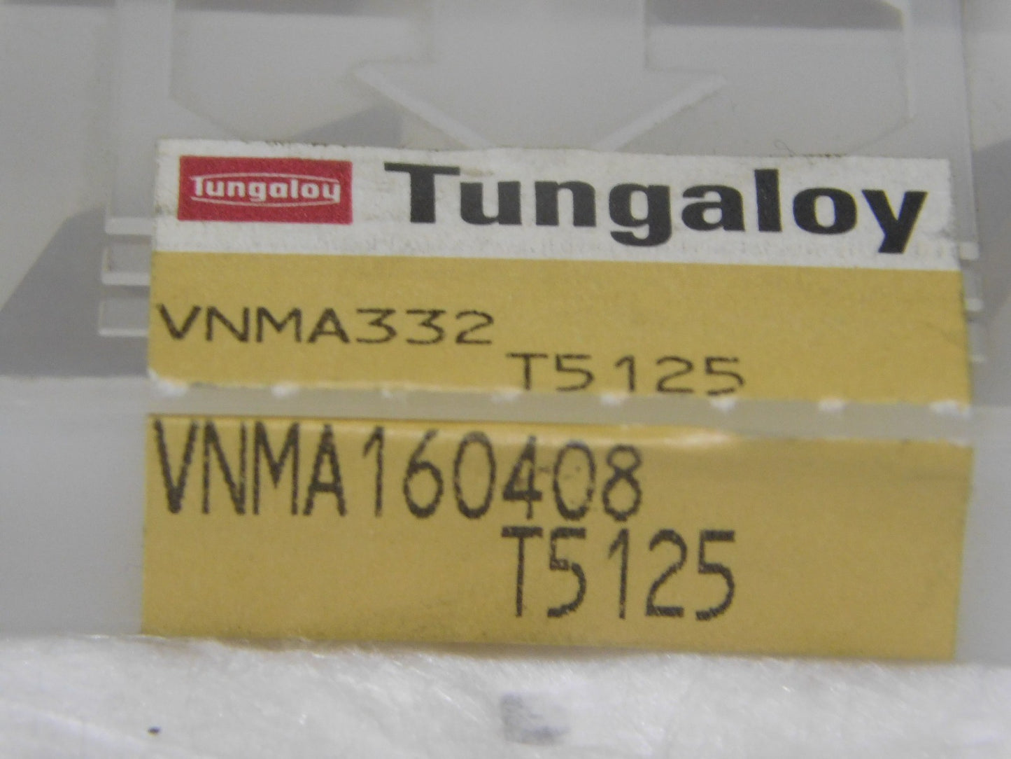 Tungaloy Carbide Turning Inserts VNMA332 Grade-T5125 TiCN/AI203 Qty 10 6850342