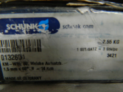 schunk Serrated Soft Lathe Chuck Jaw Qty 3 132601