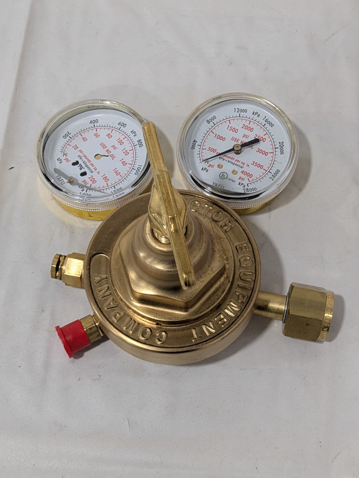 Victor Air & Oxygen Welding Regulator 540 CGA Inlet Connection 0781-0527