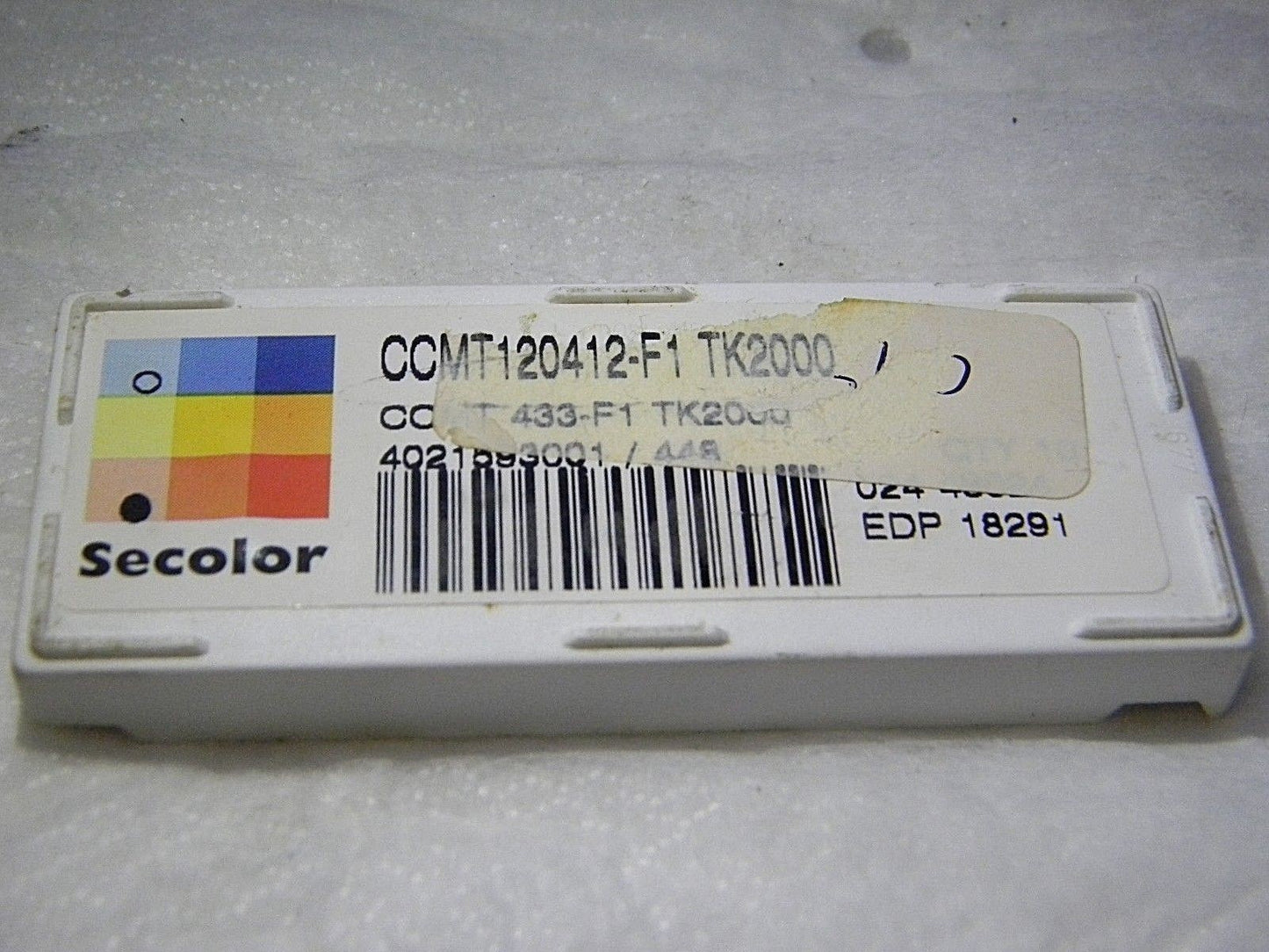 Seco Carbide Turning Inserts CCMT433 F1 Grade TK2000 Qty 10 18291