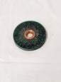 OSBORN Wheel Brush: 2-1/2" Wheel Dia, 7/16" Face Width 0001147500